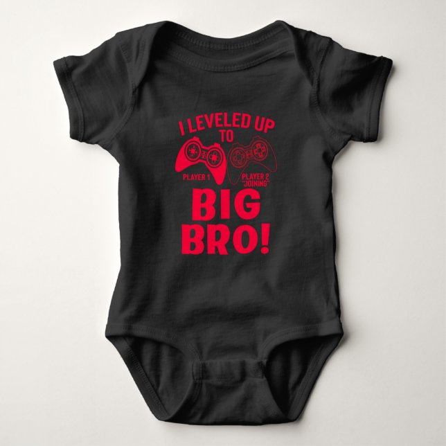BODY PARA BEBÉ "ME HE SUBIDO A GRAN HERMANO! BODYSUIT DE BEBÉ (Anverso)