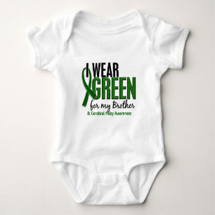 Body Para Bebé Me Pongo Verde Para Mi Hermano 10 Parálisis Cerebr