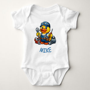 Body Para Bebé Mecánico Pato de Goma