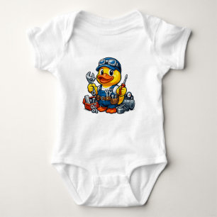 Body Para Bebé Mecánico Pato de Goma