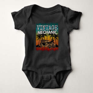 BODY PARA BEBÉ MECÁNICO VINTAGE