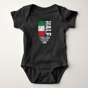 Body Para Bebé Media Italiana Es Mejor Que Ninguna Divertida Fla