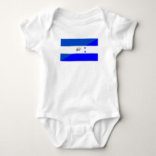 Body Para Bebé medio símbolo del país de la bandera de El