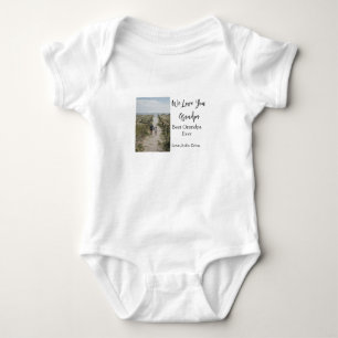 Body Para Bebé mejor abuelo siempre abuelos foto regalos clásicos