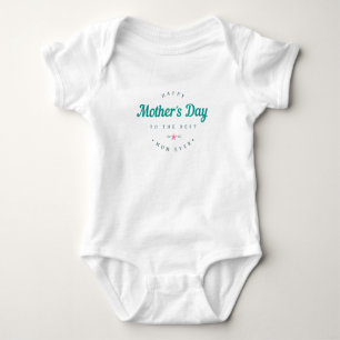 Body Para Bebé Mejor Día de la Madre Feliz   Traje de Bodysuit