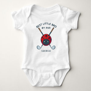 Body Para Bebé Mejor Hermano De Par Baby Shower Golfing Bug Perso