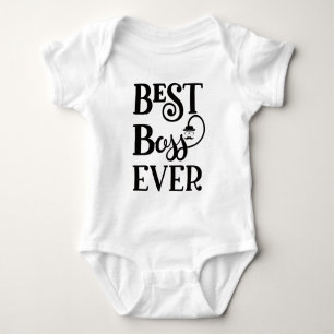 Body Para Bebé Mejor jefe jamás 
