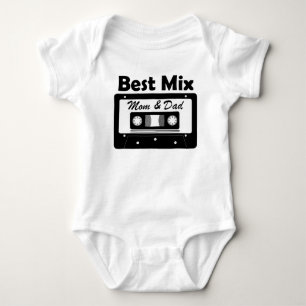 Body Para Bebé Mejor Mezcla Mamá y Papá Regalo para Baby Shower
