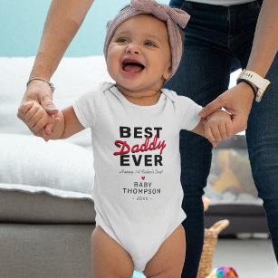 Body Para Bebé Mejor Papi   Primer Día del Padre