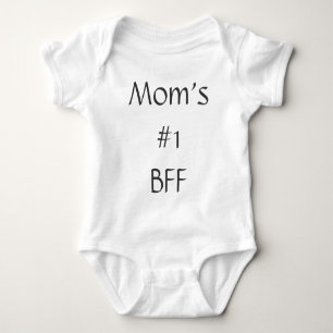 Body Para Bebé Mejores amigos del #1 BFF de la mamá para siempre