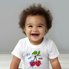 Body Para Bebé Mellizos cereza