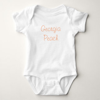 Body Para Bebé Melocotón de Georgia