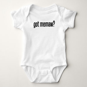 Body Para Bebé memaw conseguido