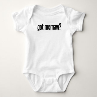 Body Para Bebé memaw conseguido