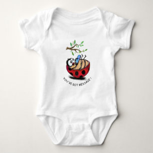 Body Para Bebé Mensaje de error de lápiz Divertido Baby Bodysuit