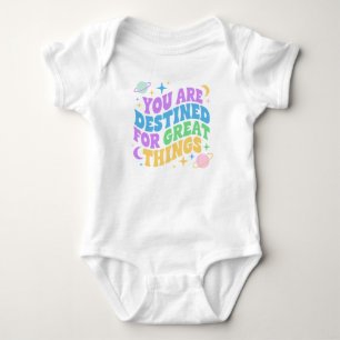 Body Para Bebé Mensaje de Inspiración para Futuras Estrellas para