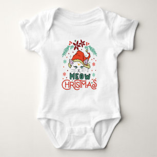 Body Para Bebé Meow Navidades, Feliz Navidad