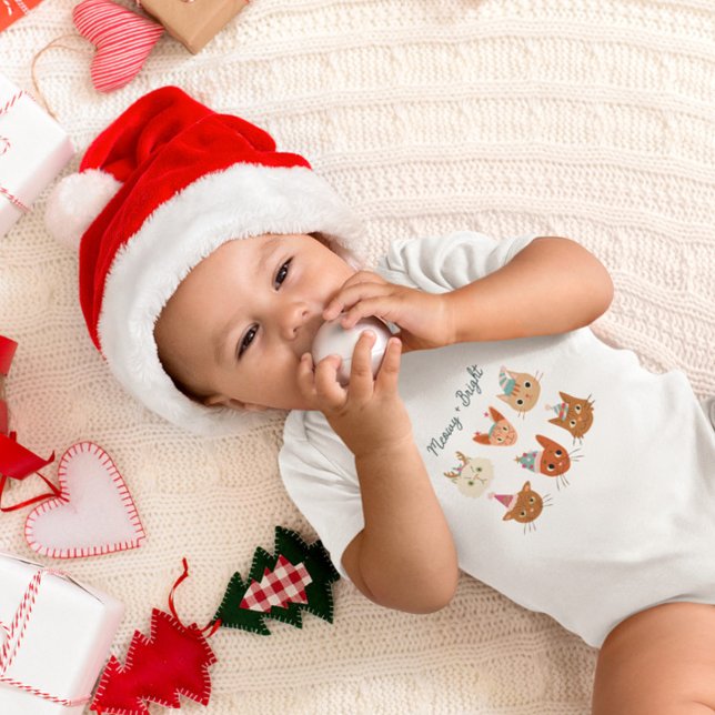 Body Para Bebé Meowy + Brillantes Gatos Vacacionales (Subido por el creador)