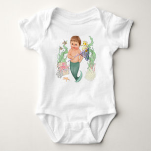Body Para Bebé Mer Boy con red