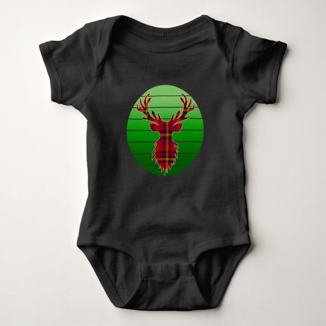 BODY PARA BEBÉ MERRY CHRISTMAS REINDEER (Anverso)