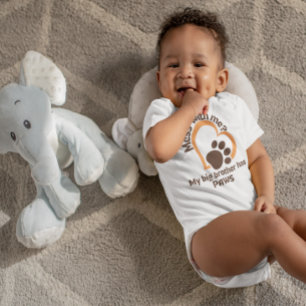 Body Para Bebé ¿Mess Conmigo? Mi Gran Hermano Tiene Paros Para E