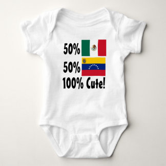 Body Para Bebé Mexicano del venezolano el 50% del 50% el 100%