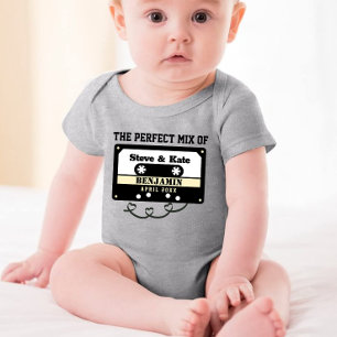 Body Para Bebé Mezcla perfecta personalizada de mamá y papá