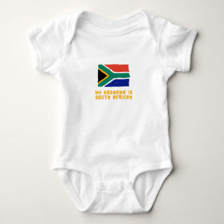 Body Para Bebé Mi abuela es un traje de bebé sudafricano