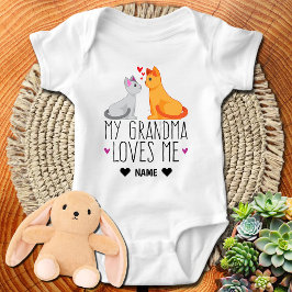 Body Para Bebé Mi abuela me ama