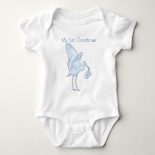 Body Para Bebé Mi camiseta de bebé para la 1ª Navidad