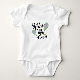 Body Para Bebé Mi corazón está en esa corte