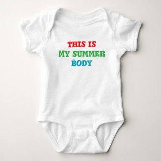 Body Para Bebé Mi cuerpo de verano