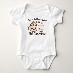 Body Para Bebé Mi dulce malvavisco y chocolate caliente Baby Grow