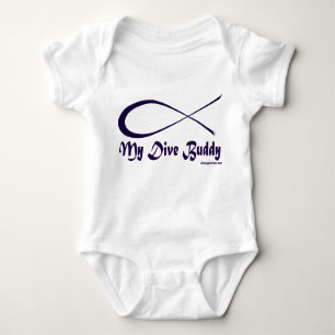 Body Para Bebé Mi enredadera del compinche de la zambullida