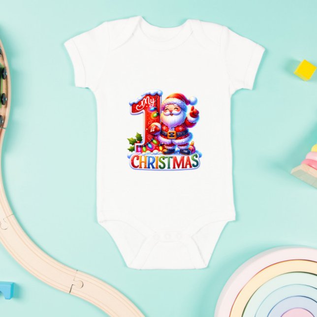 Body Para Bebé Mi familia de nombres personalizados de Primera Na (Subido por el creador)