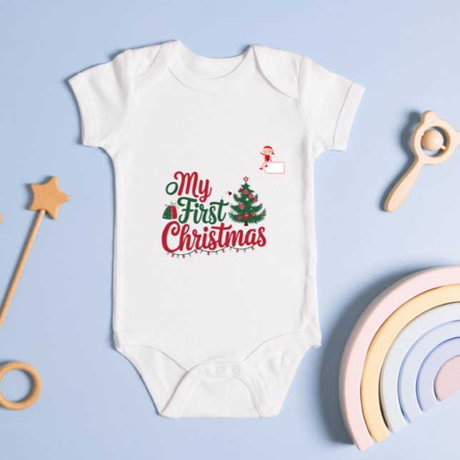 Body Para Bebé Mi familia de nombres personalizados de Primera Na (Subido por el creador)
