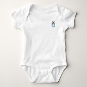 Body Para Bebé Mi hermano es un Bodysuit de bebé de bolsillo Fren