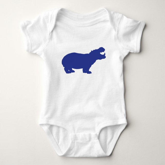 Body Para Bebé Mi Hippo (Anverso)
