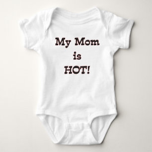 Body Para Bebé Mi mamá del KRW es humor lindo caliente del bebé