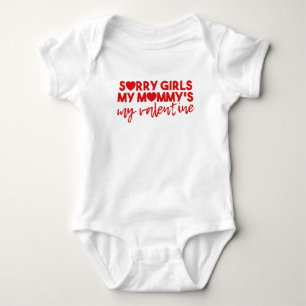 Body Para Bebé Mi Mamá Es Mi Valentín