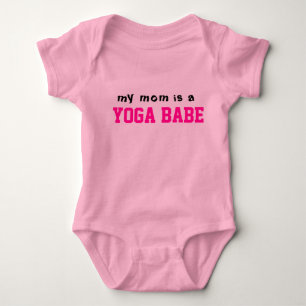Body Para Bebé Mi mamá es un BEBÉ de la YOGA