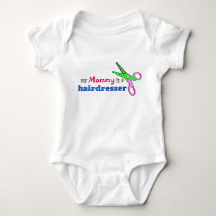 Body Para Bebé Mi mamá es una ropa del niño del peluquero