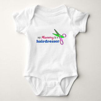 Body Para Bebé Mi mamá es una ropa del niño del peluquero