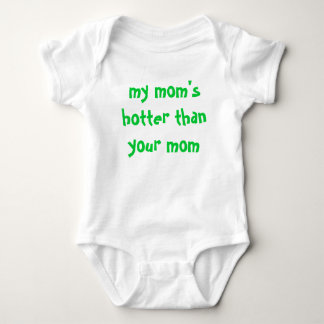 Body Para Bebé mi mamá más caliente que su mamá