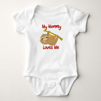 Body Para Bebé Mi mamá me ama pereza