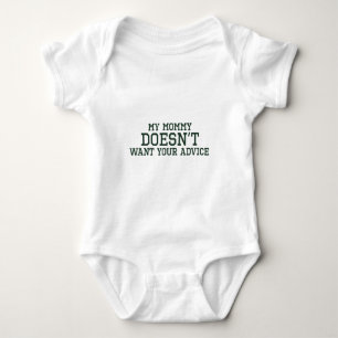 Body Para Bebé Mi mamá no quiere tus consejos