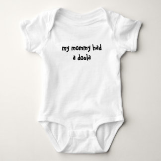 Body Para Bebé mi mamá tenía un doula