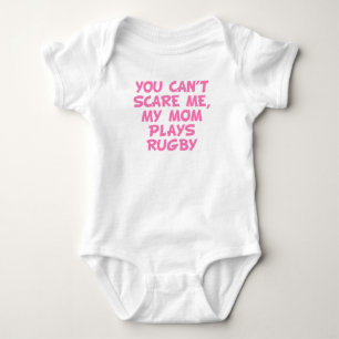 Body Para Bebé Mi mamá toca Rugby