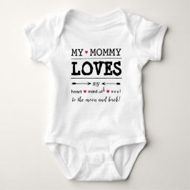 Body Para Bebé Mi mami "Mi mami me ama" Baby Bodysuit