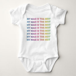 BODY PARA BEBÉ MI MASI ES EL MEJOR TEXTO DE LLUVIA